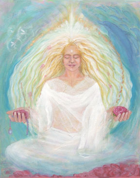 Goddess Spirit Painting by Beth Budesheim