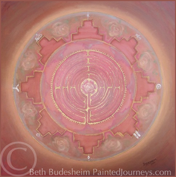 Healing Mandala by Beth Budesheim