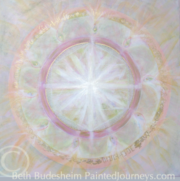 healing mandala spirit painting